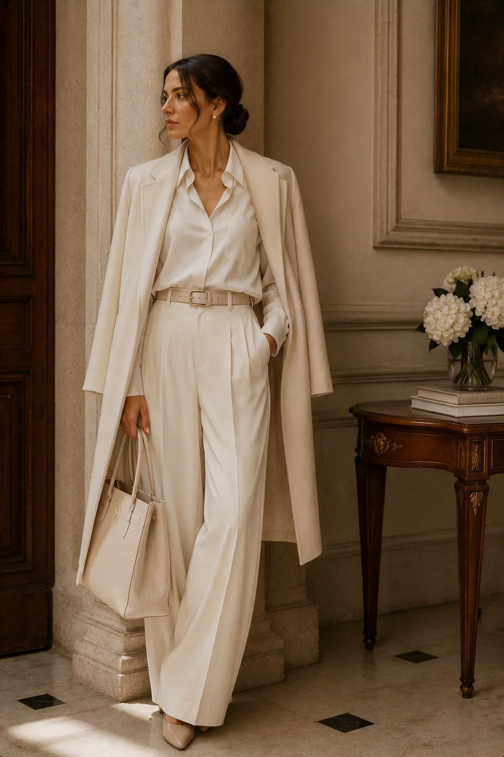 Color 1: Cream and Ivory