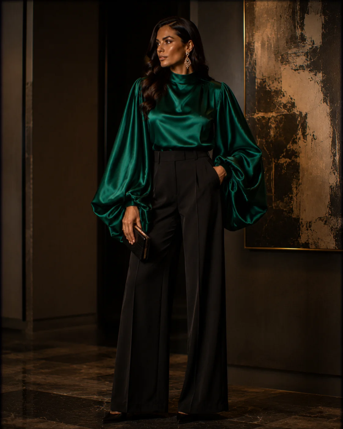 Outfit 10: The Drama Sleeve Top