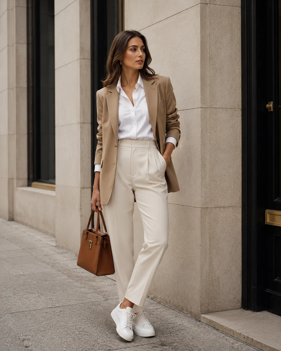 Outfit 10: The Clean White Sneaker Upgrade