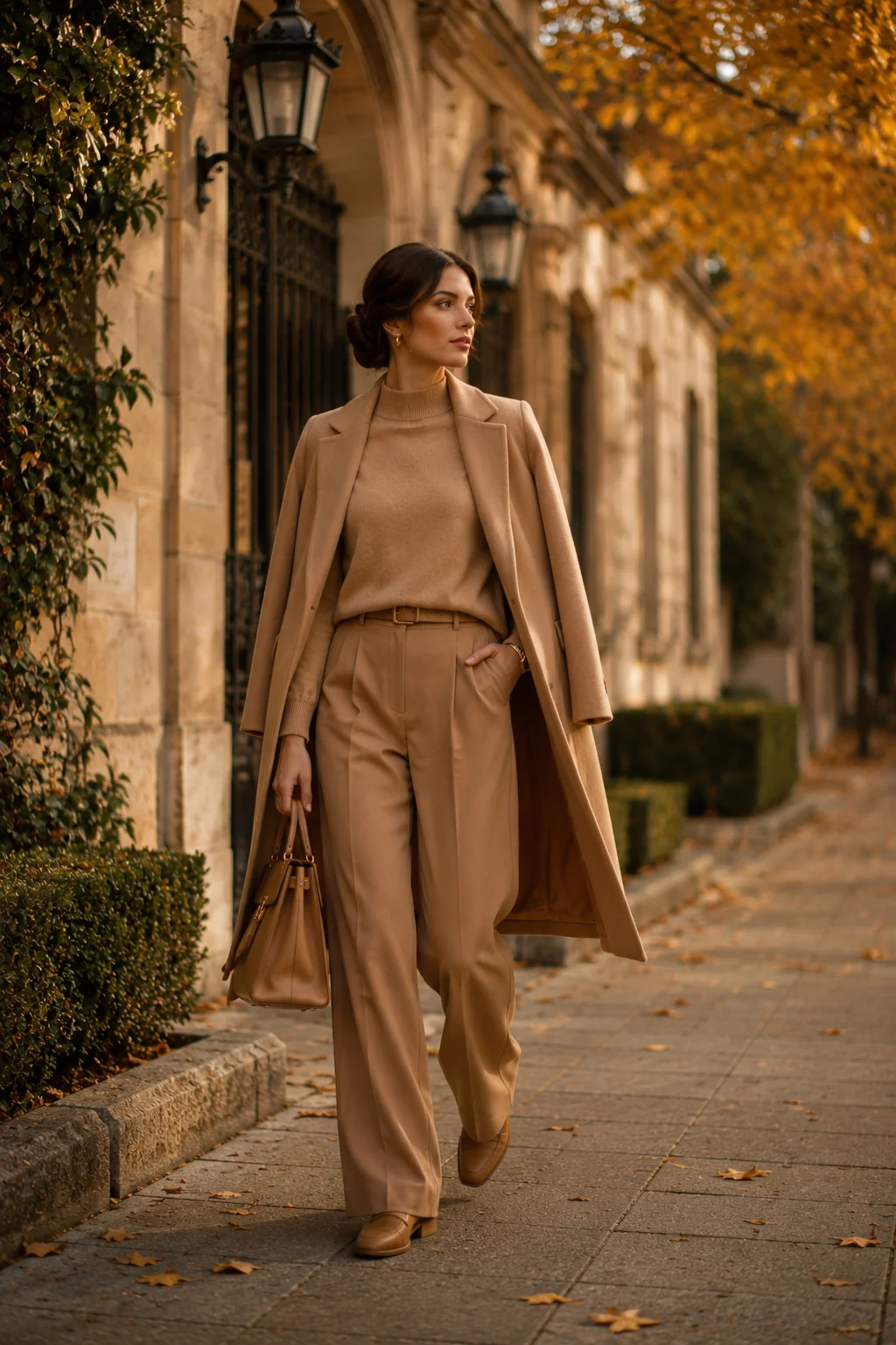 Outfit 11: The Monochrome Camel Fall