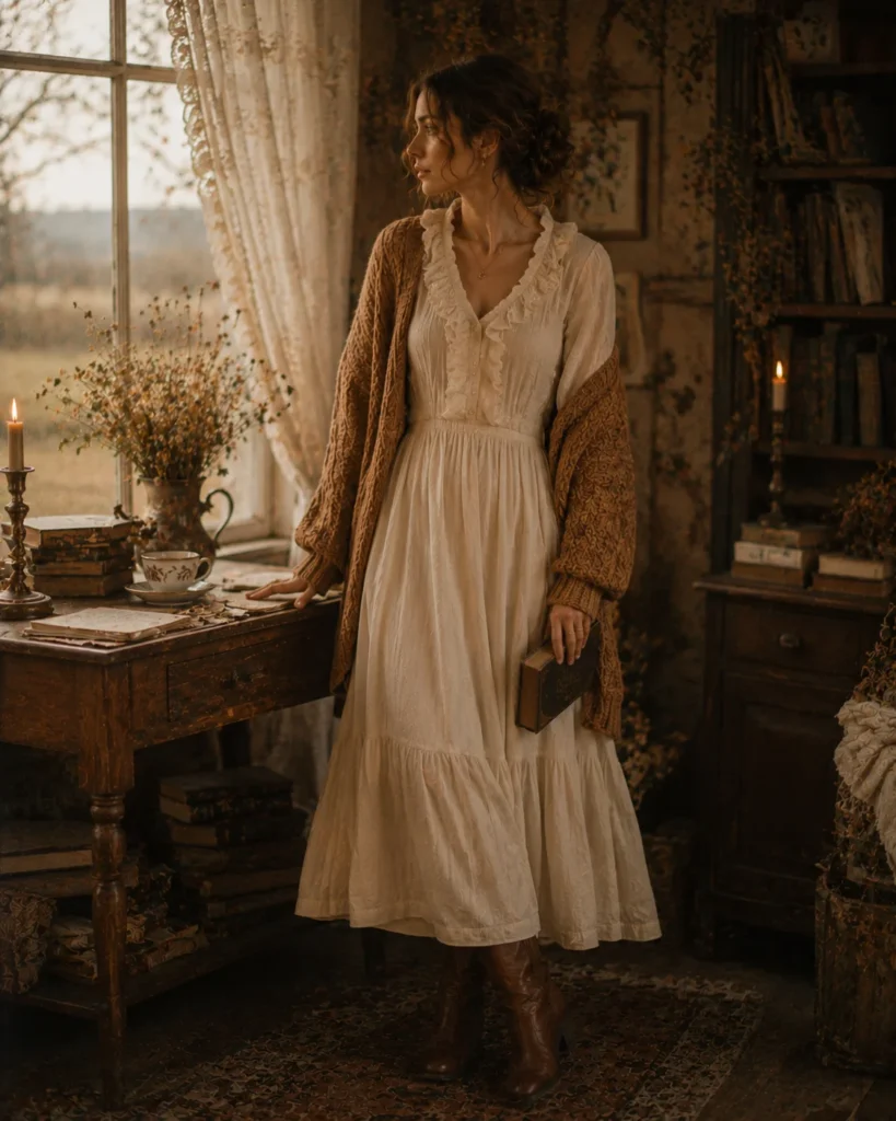 Outfit 11: The Ruffle Dress