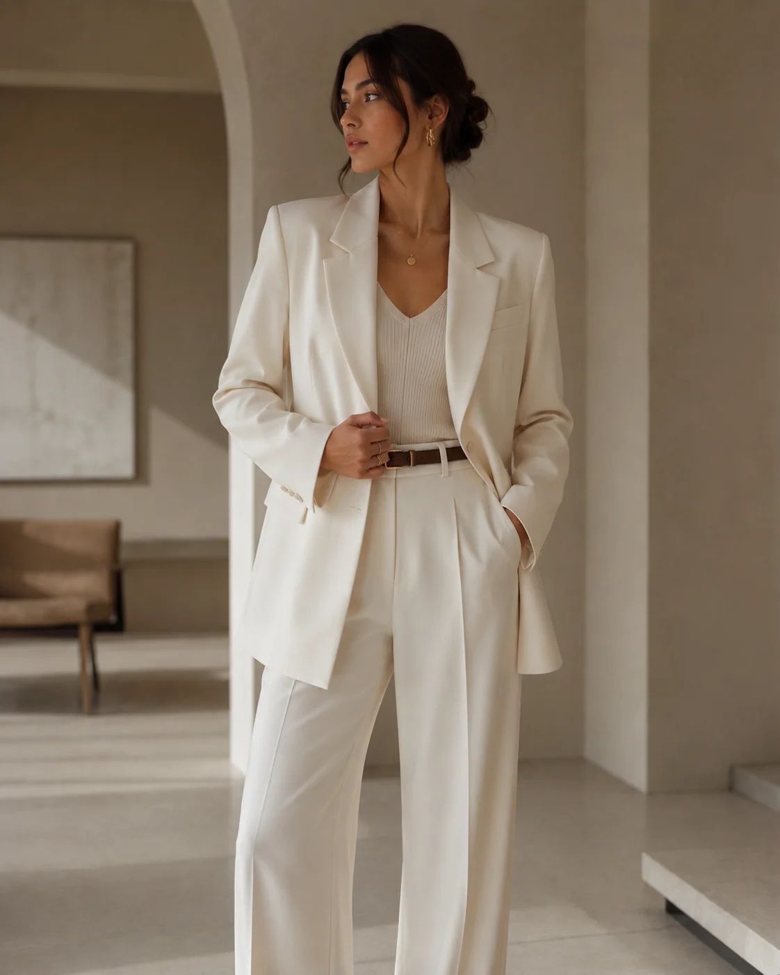 Piece 14: The Cream or White Blazer