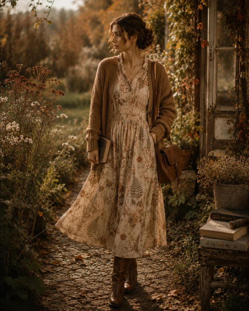 Outfit 14: The Botanical Dress