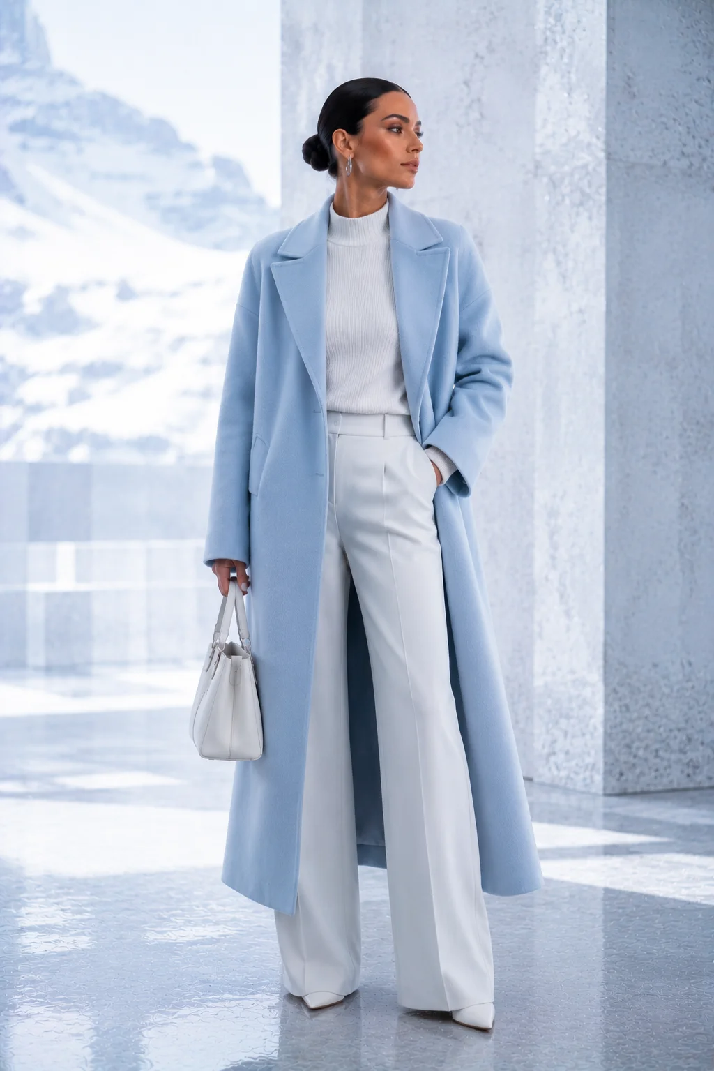 Outfit 15: The Powder Blue Coat