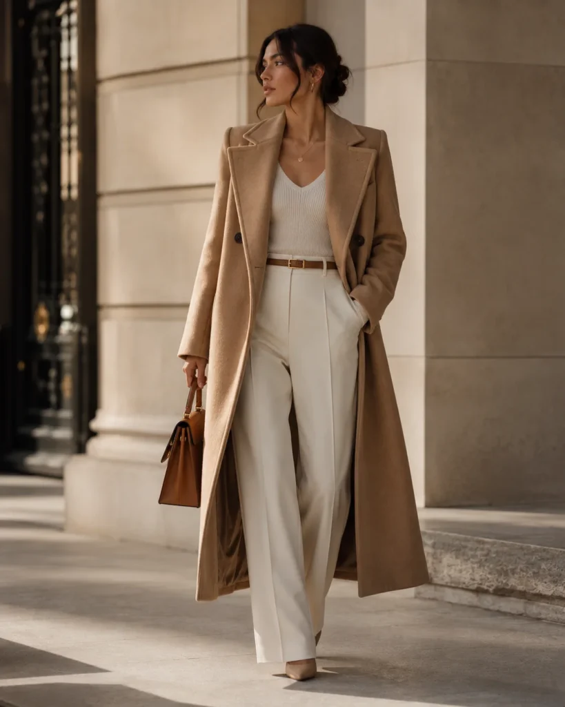 Piece 15: The Camel Wool Coat