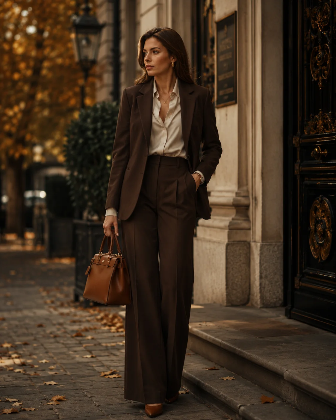 Outfit 15: The Chocolate Brown Suit