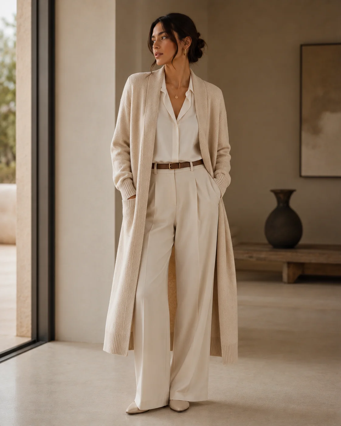 Piece 17: The Long Cashmere Cardigan