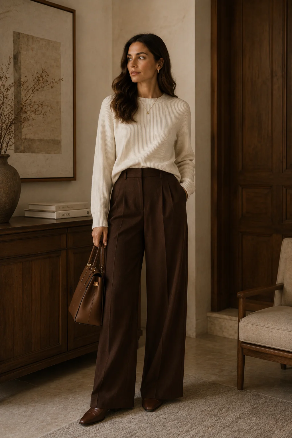 Outfit 17: The Chocolate Brown Moment