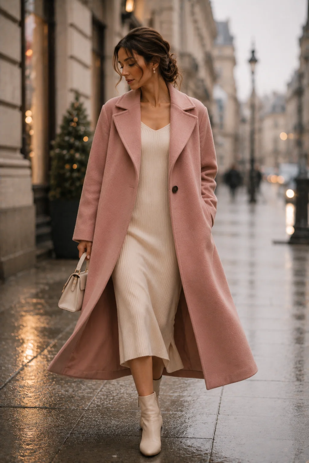 Outfit 20: The Pink Coat