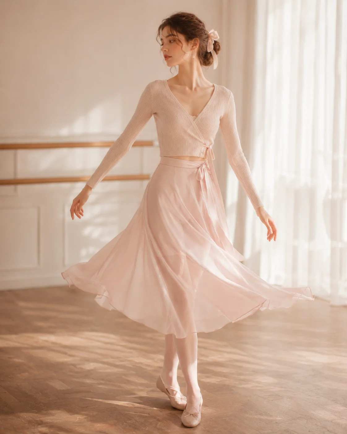 Outfit 3: The Ballet Look