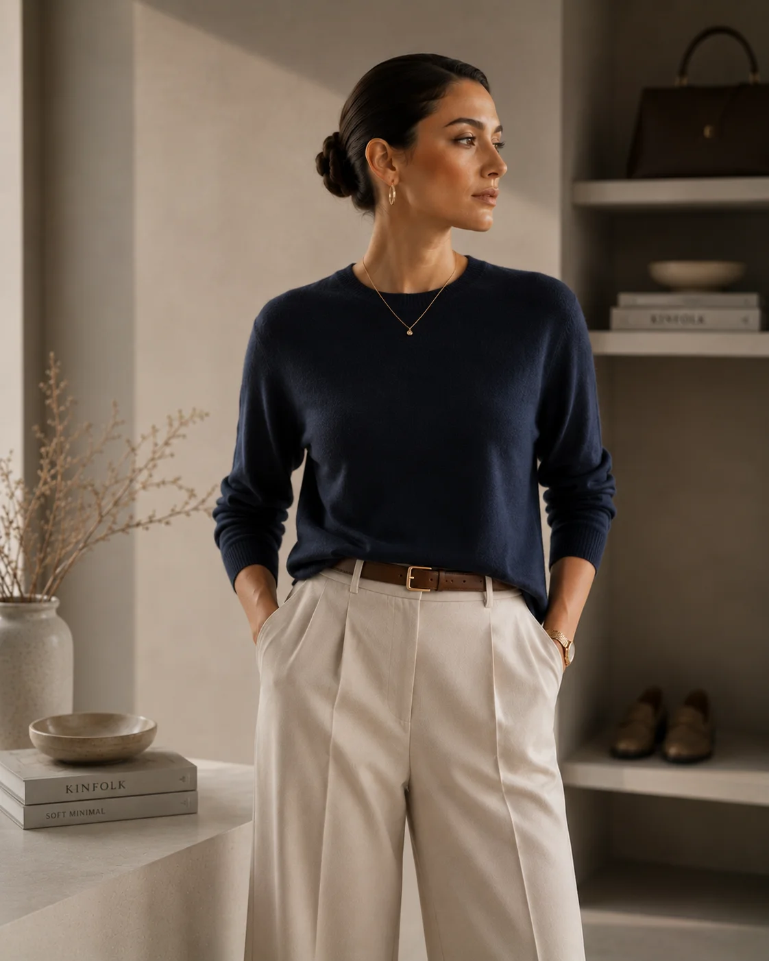 Piece 5: The Navy Lightweight Knit