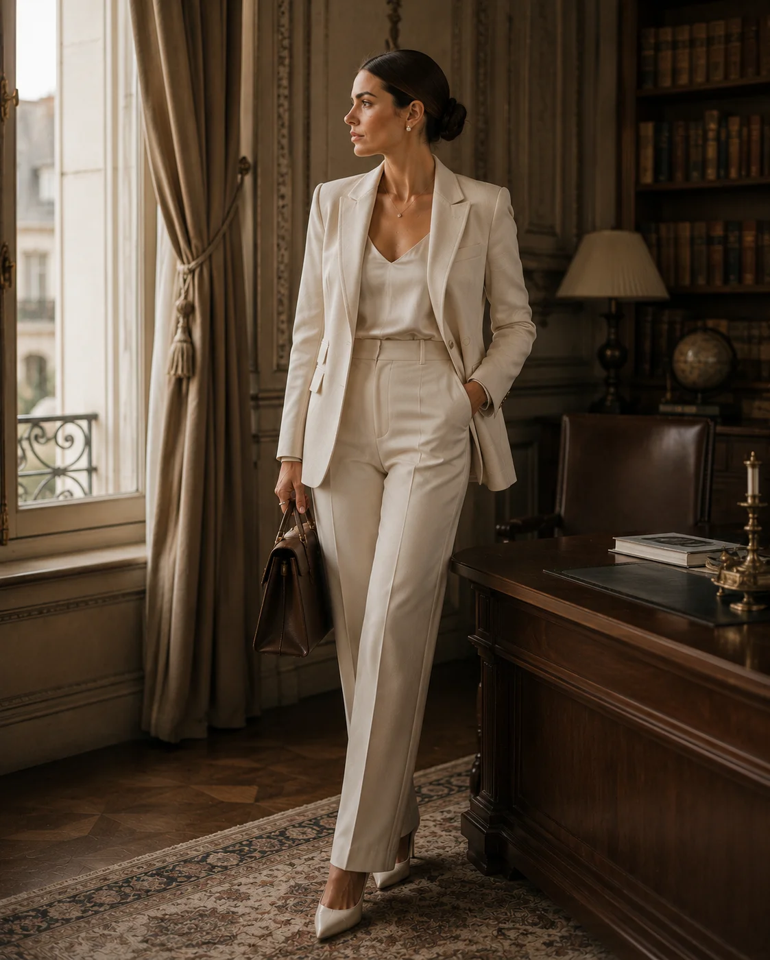 Look 5: The Matching Blazer Suit
