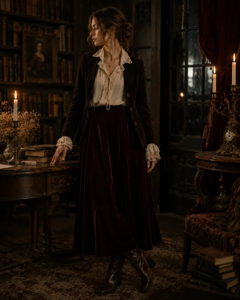 Outfit 5: The Dark Romance