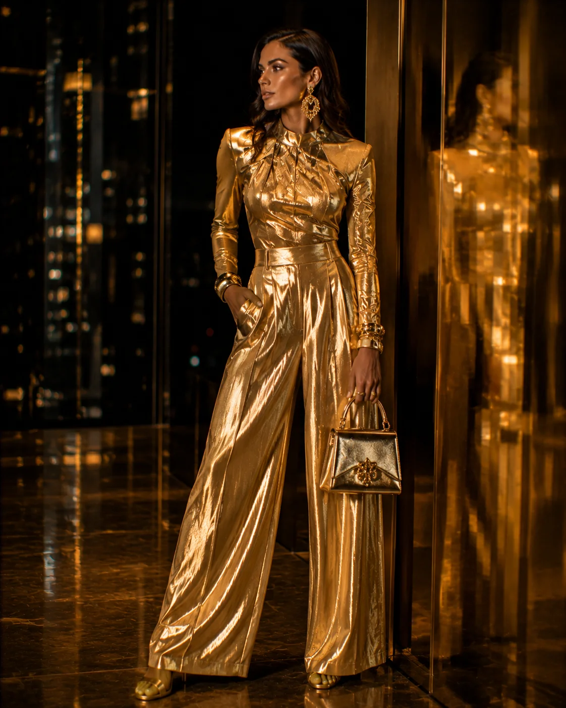 Outfit 8: The Gold Moment