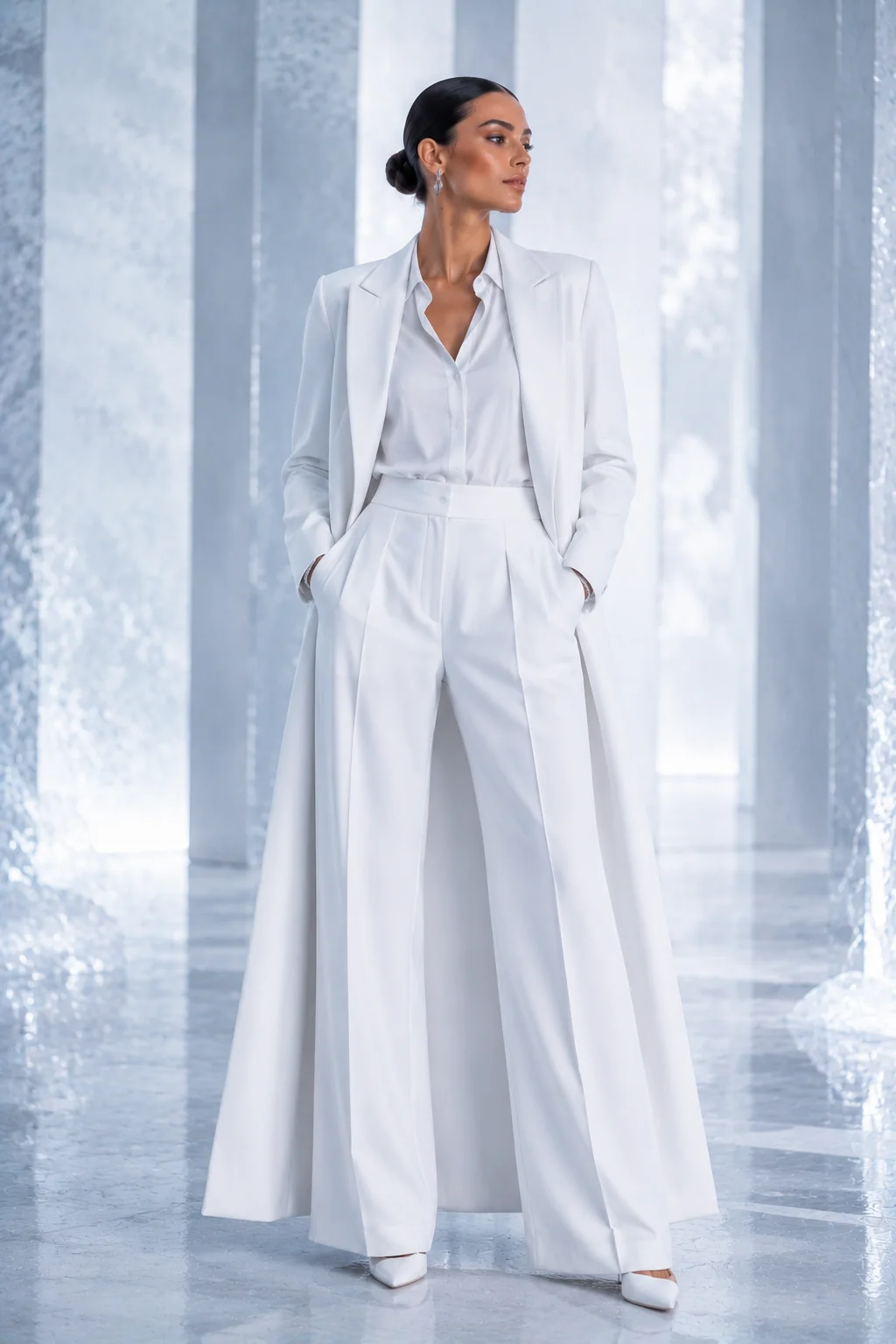 Outfit 8: The All-White Glacier