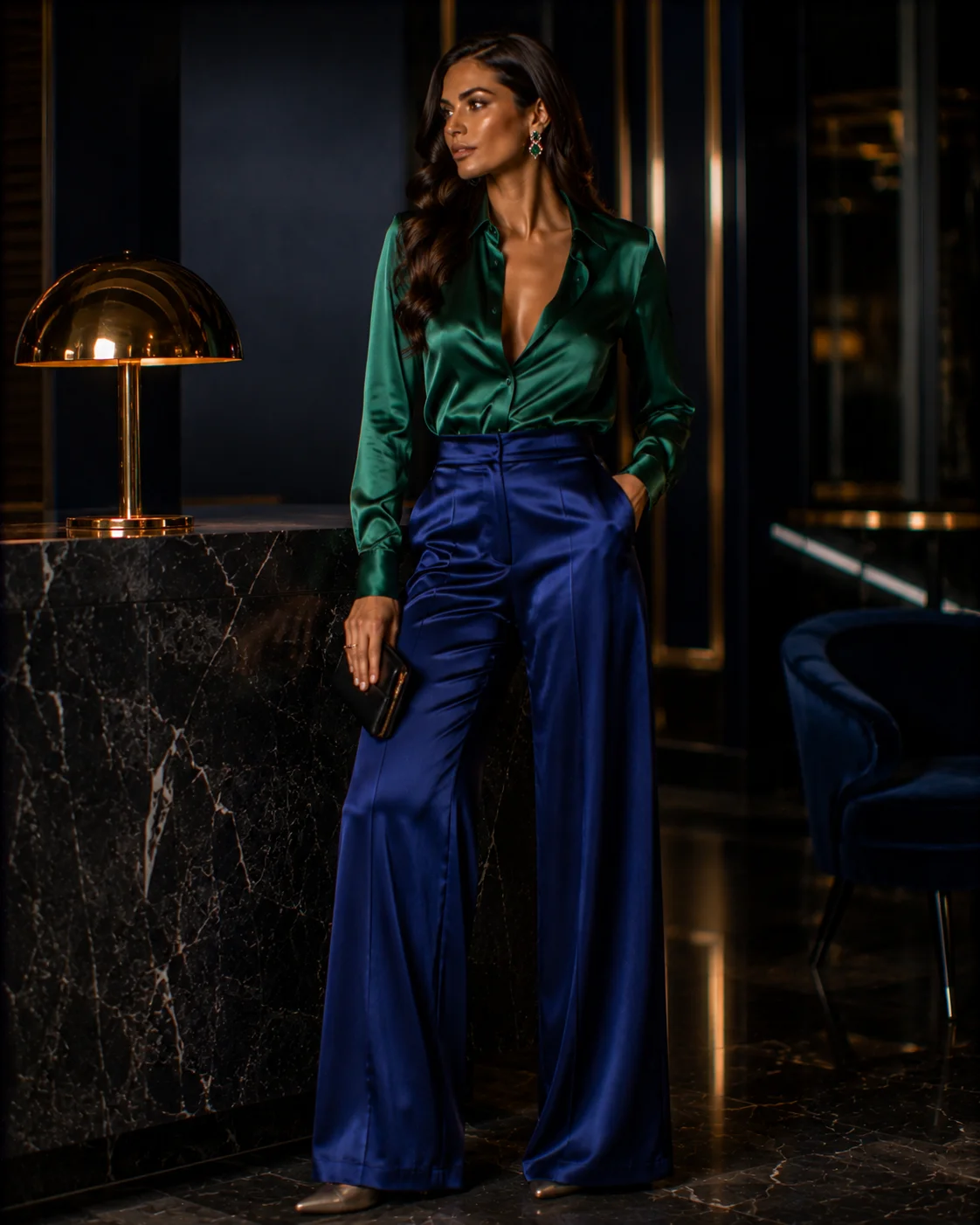 Outfit 9: The Jewel-Tone Mix