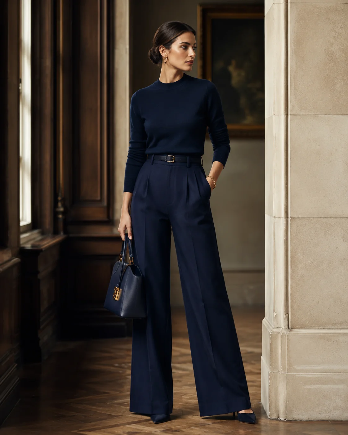 Outfit 9: The Monochrome Navy