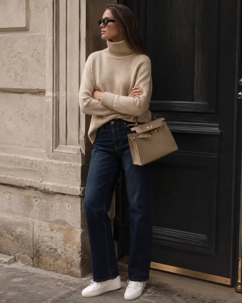Outfit 3: The Cashmere and Denim