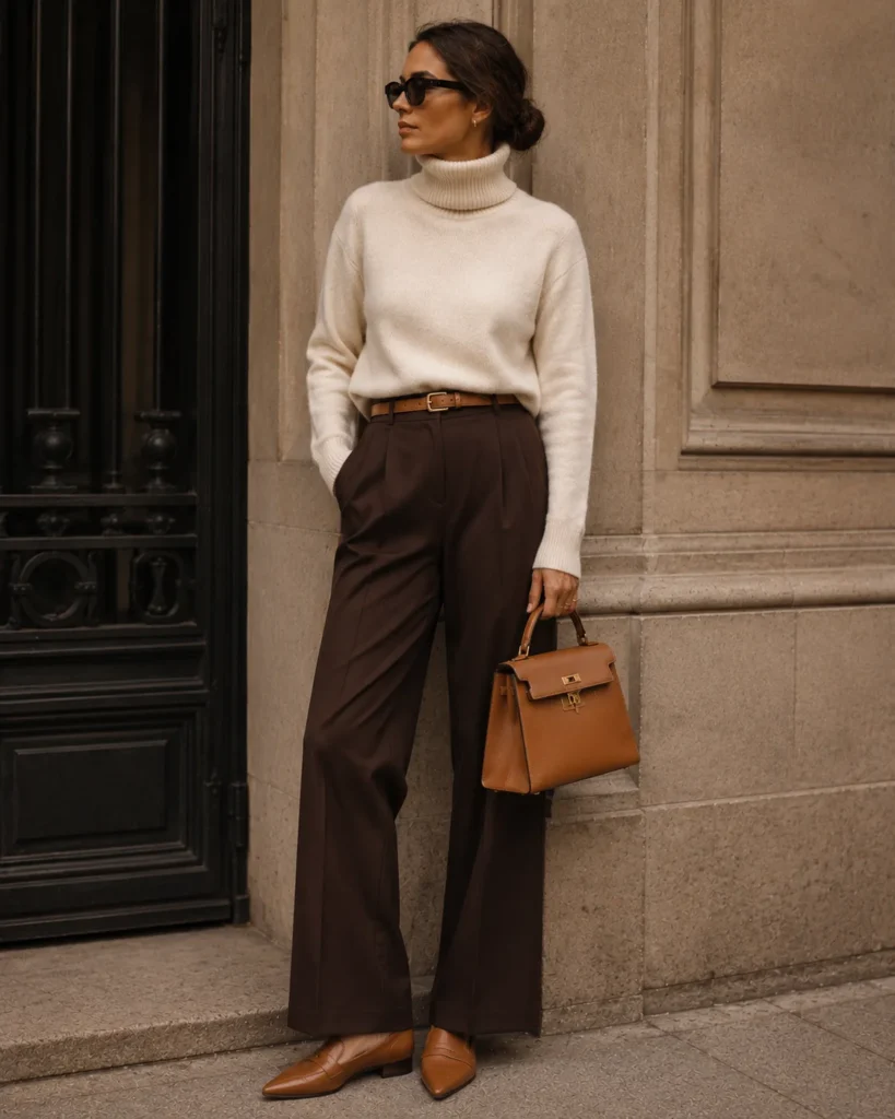 Outfit 6: The Chocolate Brown Look