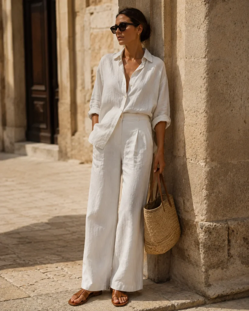 Outfit 7: The Linen Summer Set