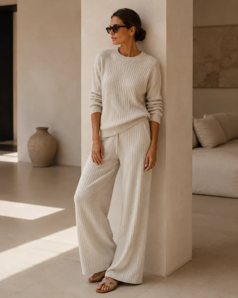 Outfit 9: The Ribbed Knit Look