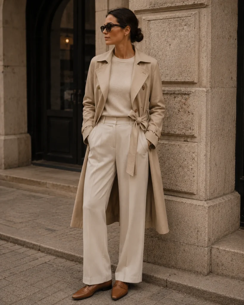Outfit 10: The Trench Coat Classic