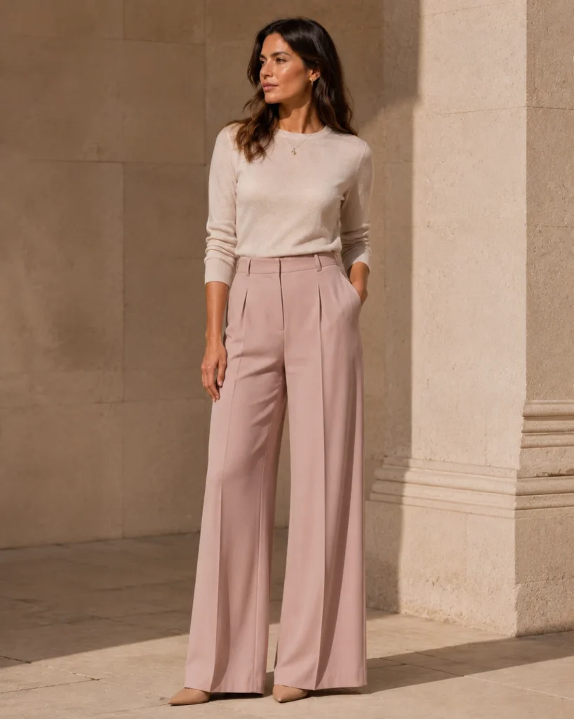 Outfit 17: The Blush Pink Quiet Luxury