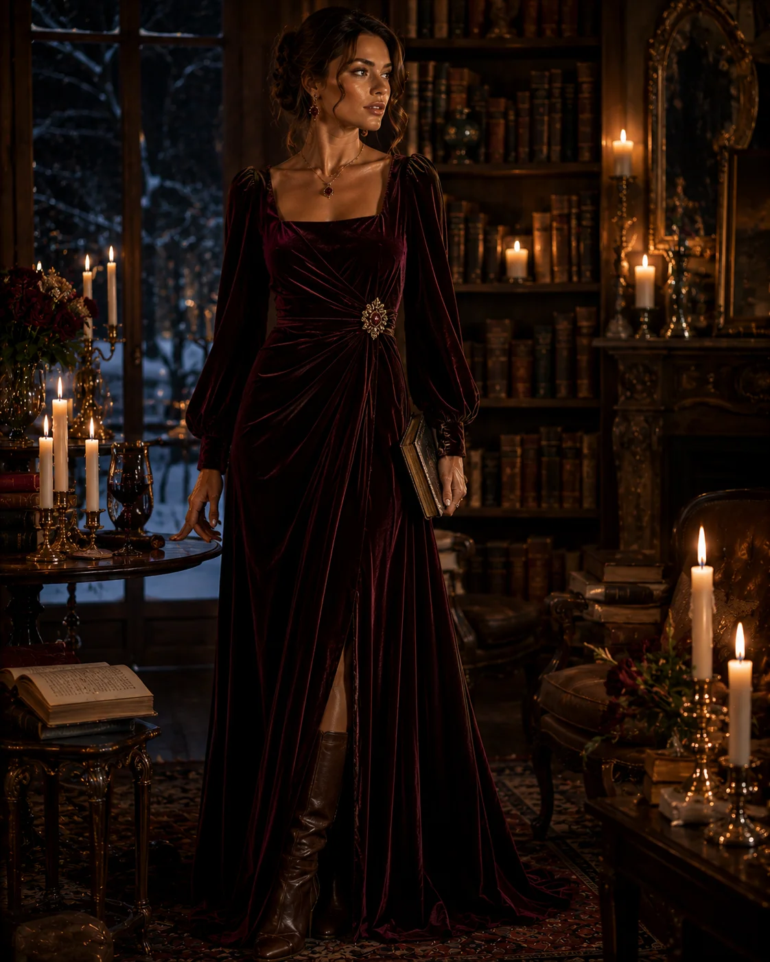 Outfit 10: The Poetcore Midnight