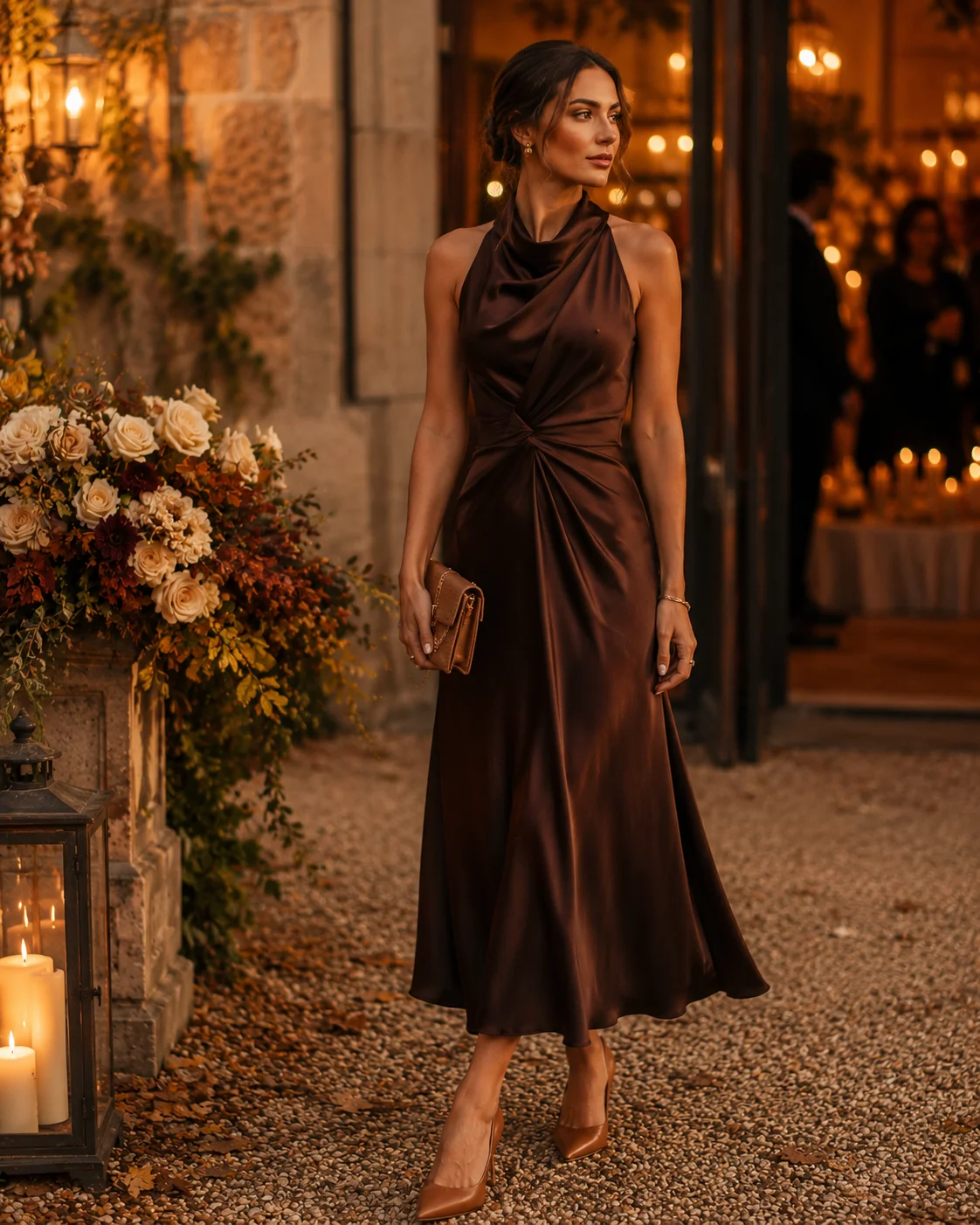 Outfit 10: The Chocolate Brown Dress