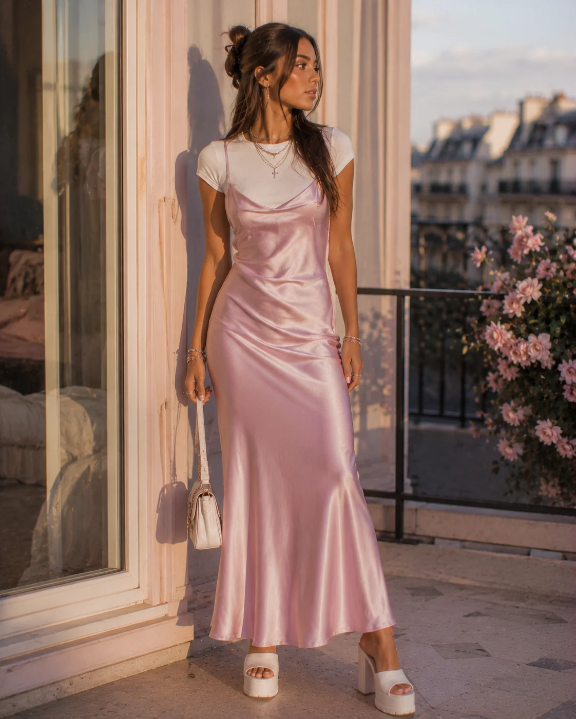 Outfit 11: The Satin Slip Y2K