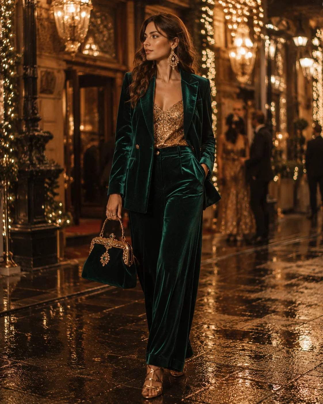 Outfit 12: The Glamoratti Emerald Winter