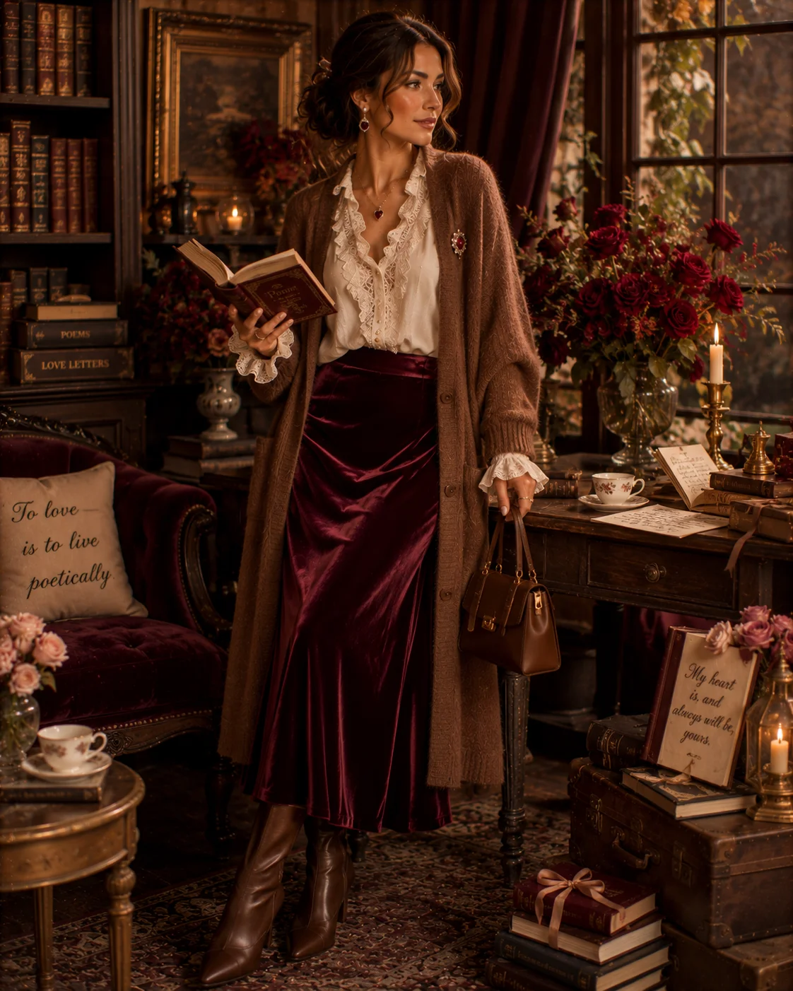 Outfit 13: The Poetcore Valentine