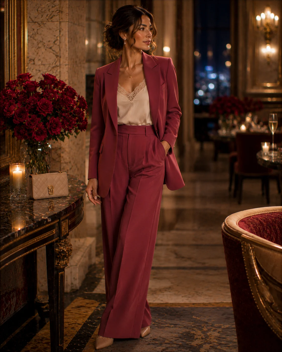 Outfit 15: The Feminine Power Valentine