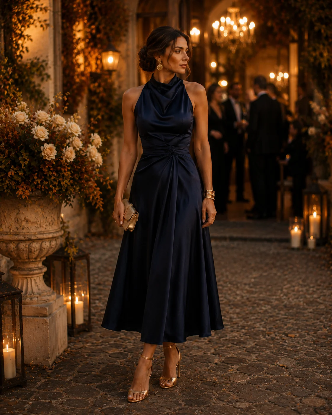 Outfit 15: The Navy and Gold