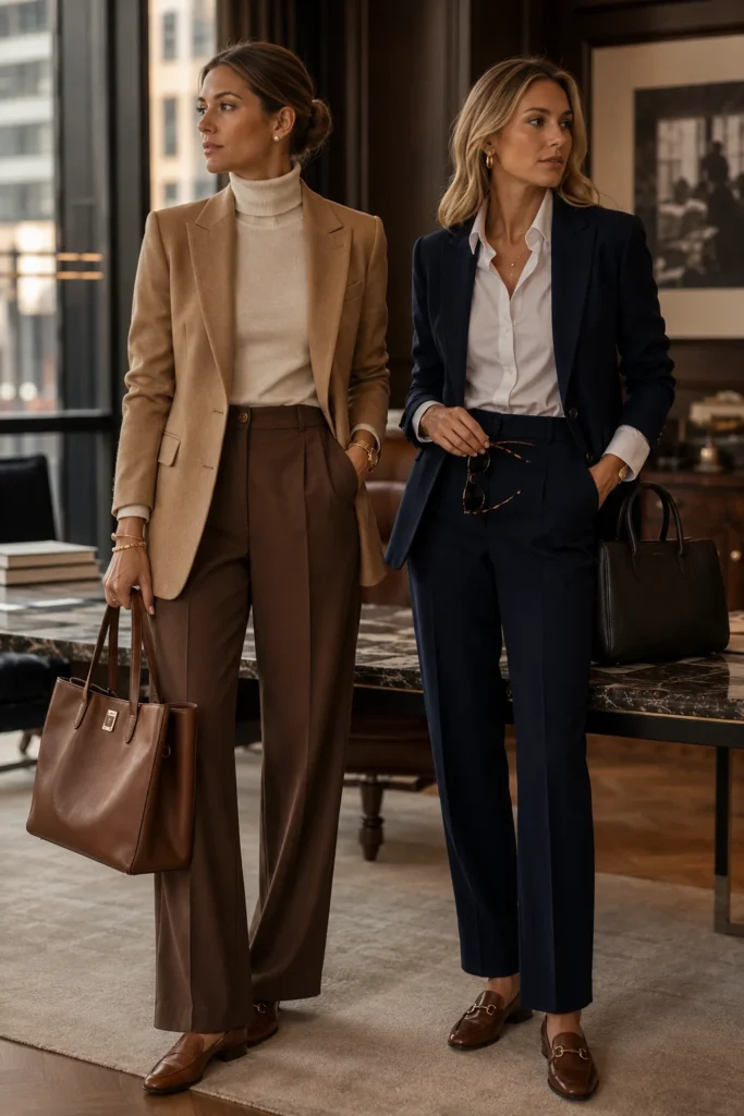 Old Money Work Outfits: 20 Professional Looks That Look Quietly Expensive (2026)