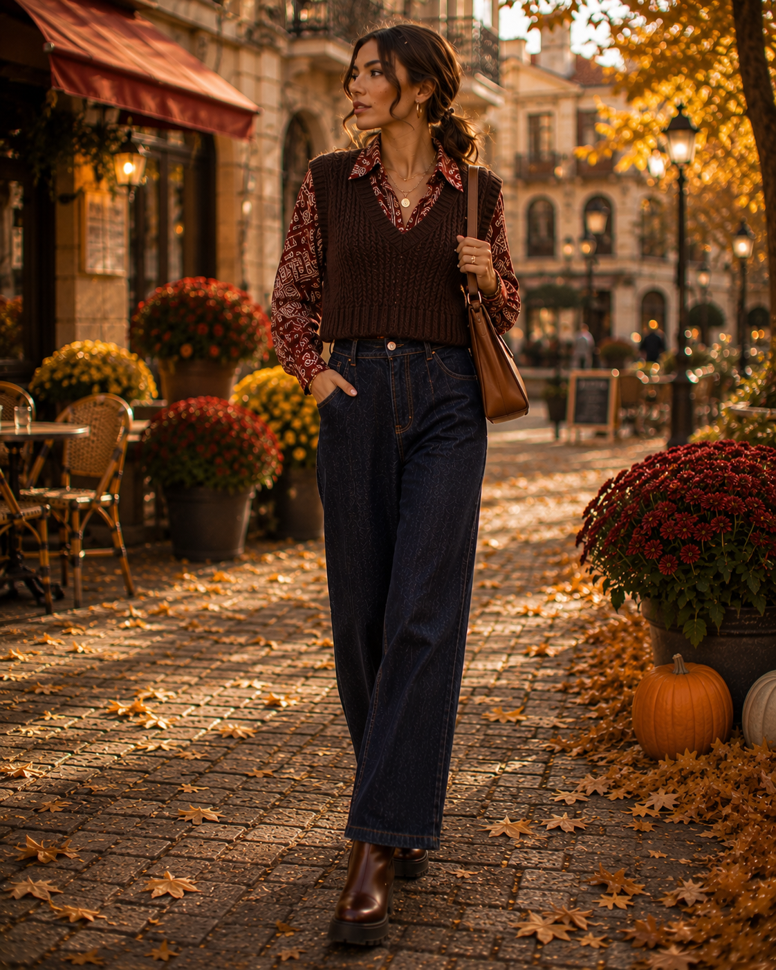 Fall Look 5: The Bandana Layered Fall