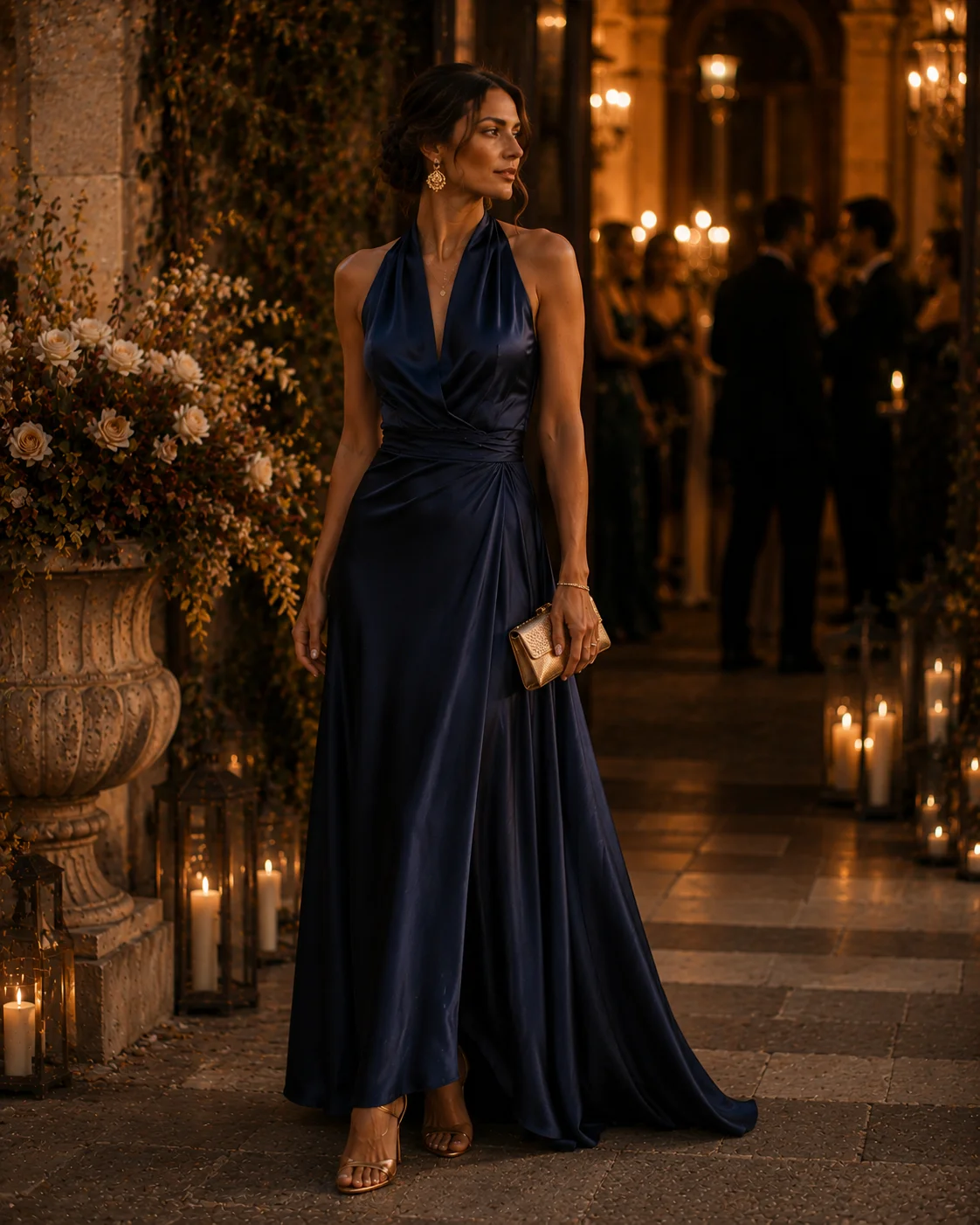 Outfit 18: The Midnight Blue Maxi