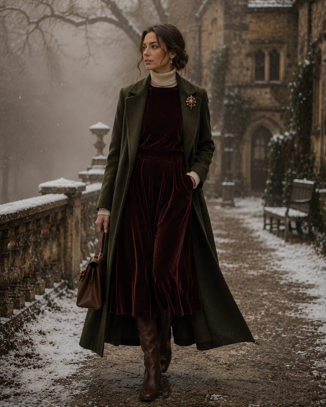 Outfit 7: The Poetcore Dark Romance Winter