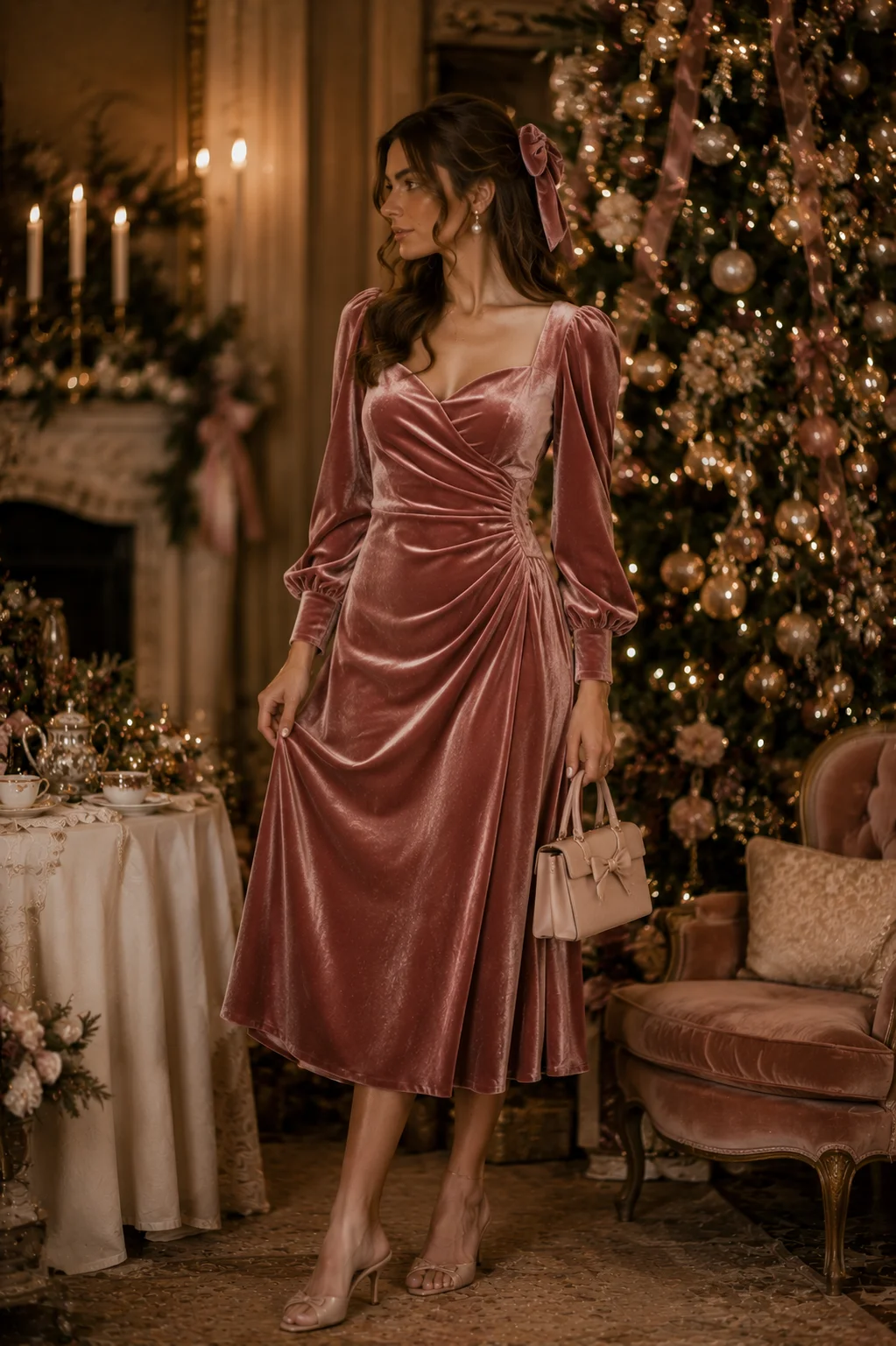 Outfit 8: The Coquette Christmas