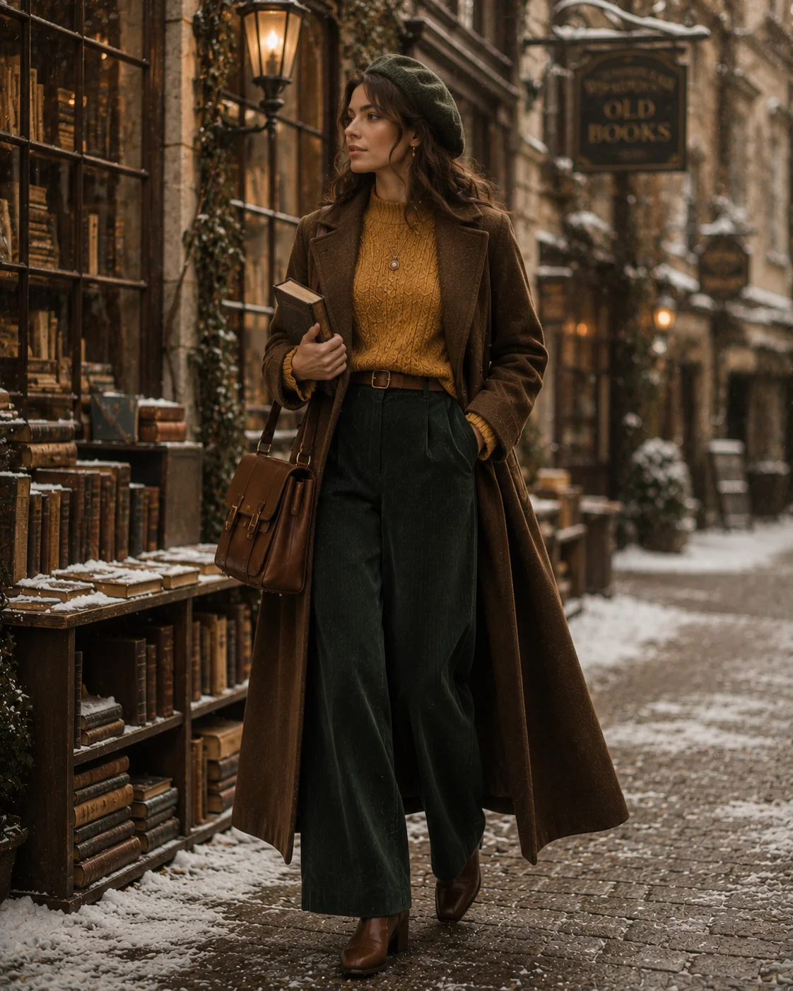 Outfit 9: The Poetcore Library Winter