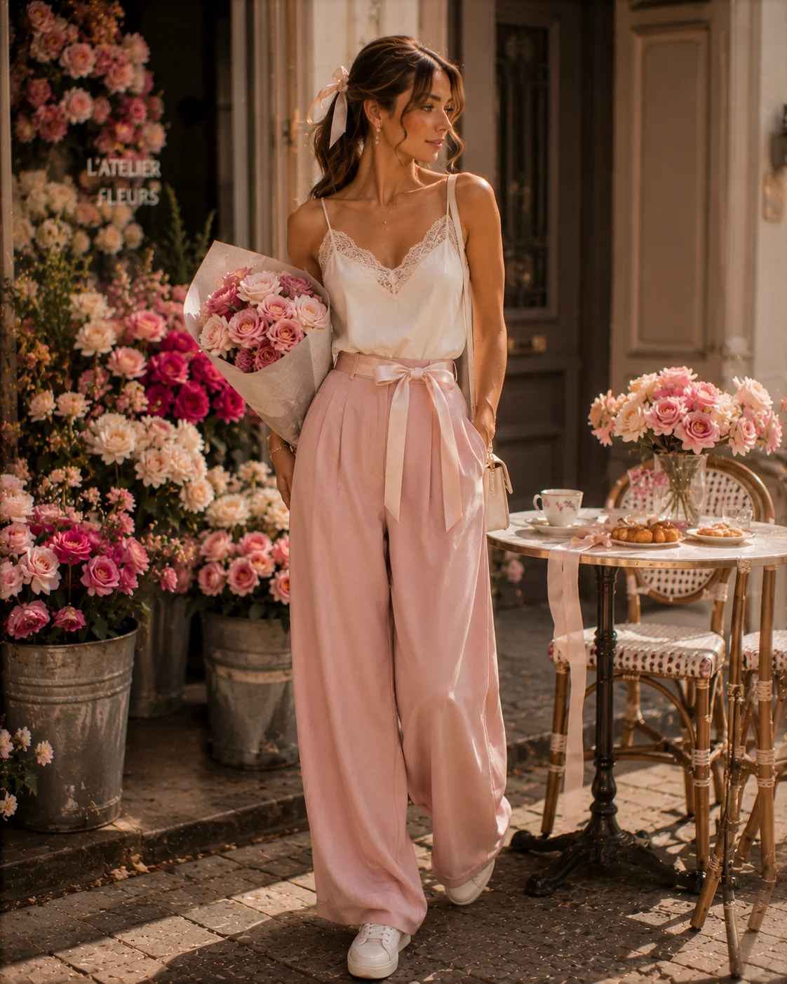 Outfit 9: The Ribbon and Lace Casual Valentine